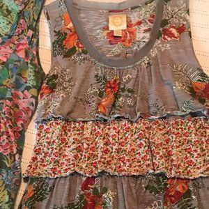 Antropologie "Rio Ras" Sleeveless T-Top in 100% cotton